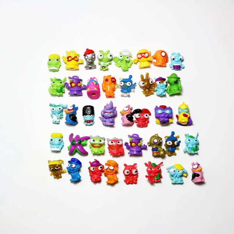 

30PCS/Lot Anime Dolls Action Figures Mini PVC Model Toys Trash Dolls Zombie Garbage Doll For Children