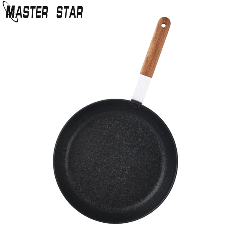 

Master Star 26/28cm Aluminum Alloy Frying Pans General Use For Gas And Induction Cooker Kitchen Cookware Non Stick Frying Pan
