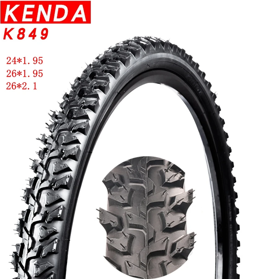 Шина для внедорожника KENDA K849 модель 26*1 95/2 1 24*1 95 нескользящая|Велосипедные шины| |
