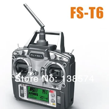 

FlySky FS-T6 2.4ghz Digital Proportional 6 Channel Transmitter and Receiver System