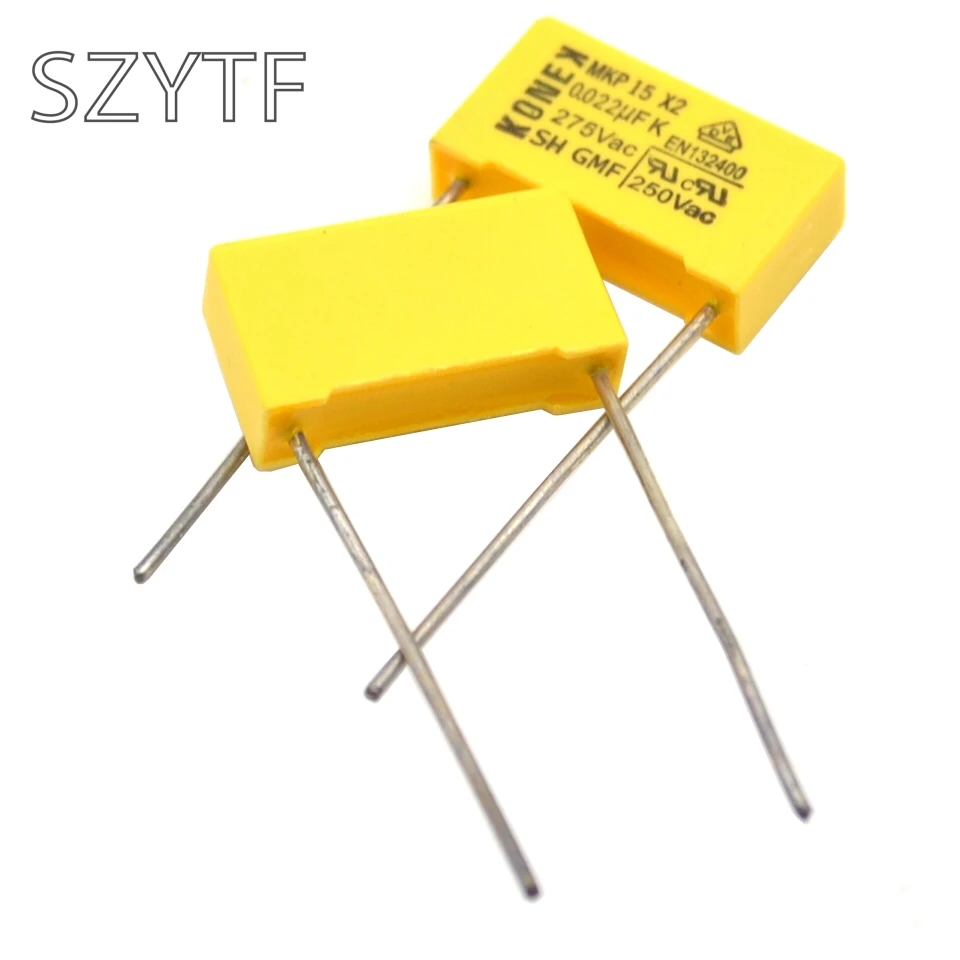 40 шт./пакет расстояние 10 мм 275V 223K 0 022 мкФ 22NF защитного конденсатора|safety capacitor|22nf