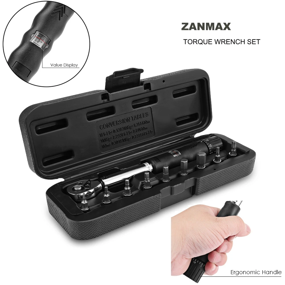 

Repair Tools Torque Wrench Set Bicycle Tool Set Car Adjustment Bike Repair Spanner Multifunctional Hand Tool Set
