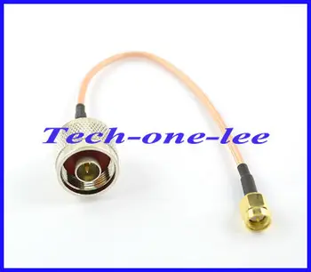 

1 piece Straight SMA Male Plug to N Male Plug connector 15 cm RG316 Jumper Pigtail cable Free Shipping