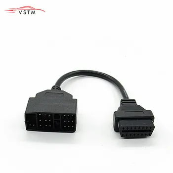 

Best Quality 22 Pin To 16 Pin OBD2 Diagnostic Adapter Cable For Toyota For Car Toyota 22pin to 16pin OBD To OBD2 Connect Cable