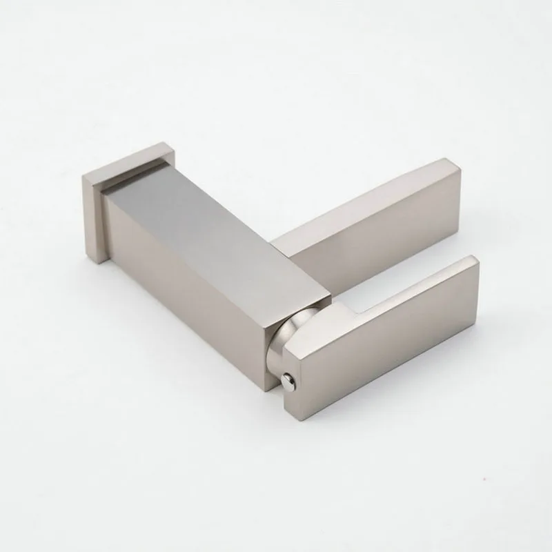 SRJ Bathroom Wash Basin Faucet Waterfall Tap Cold And Hot Water Tap Single Handle Brushed Wash Basin Sink Faucet Brass Tap SRJ Bathroom Wash Basin Faucet Waterfall Tap Cold And Hot Water Tap Single Handle Brushed Wash Basin Sink Faucet Brass Tap
