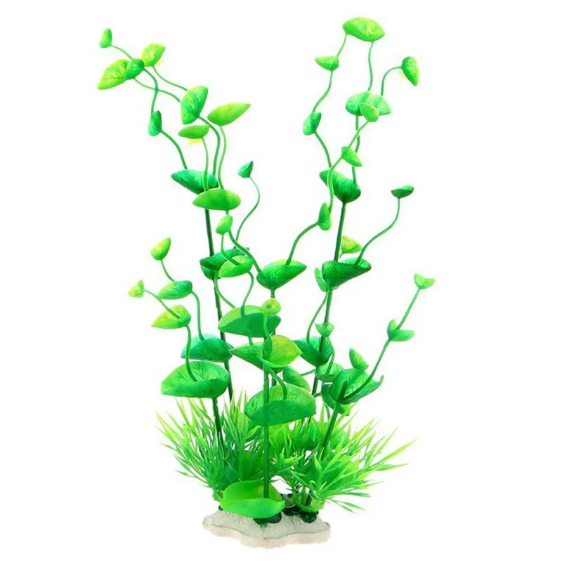 Растения для аквариума аквариумный Декор Искусственный пластик Подводные украшения в виде травы