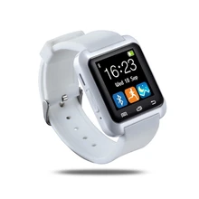 Heißer u80 bluetooth smart watch android schrittzähler gesundheit armbanduhr unterstützung schlaf-monitor smartwatch für samsung pk gt08 dz09 u8