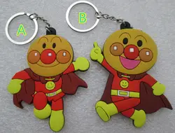 40 шт./лот Anpanman рисунках брелки японский animie Anpanman ПВХ сторонняя Подвески 20 компл. для подарка партии оптовая продажа бесплатная доставка