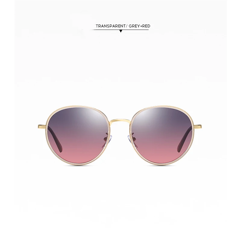 Новые поляризованные женские солнцезащитные очки в круглой оправе модные солнцезащитные очки для вождения Ретро Классические