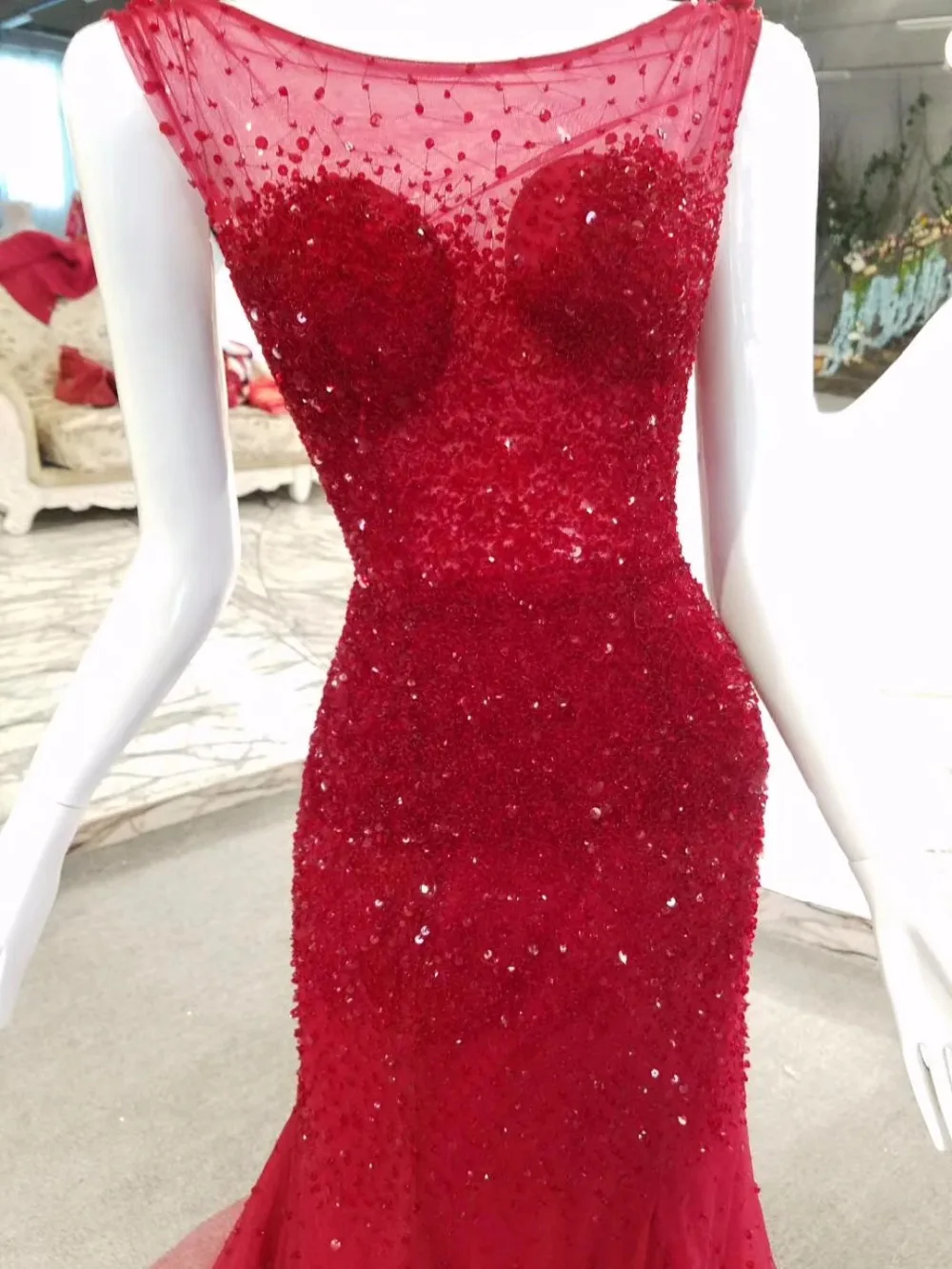 sexy formal dress burgundy evening dress