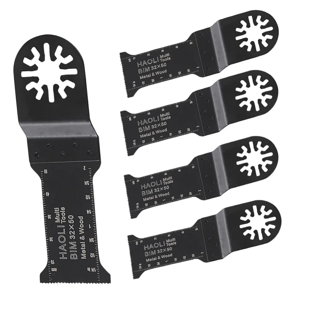 5 pcs 32mm Lengthen Bi metal Oscillating Multi Tool saw blade fit for Makita,TCH,Fein and most