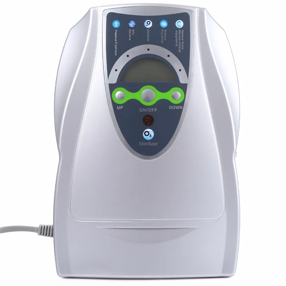 

Ozone Generator Air Purifier Portable Air Ozone Disinfector for Fruits Vegetables Sterilization with EU/US Plug