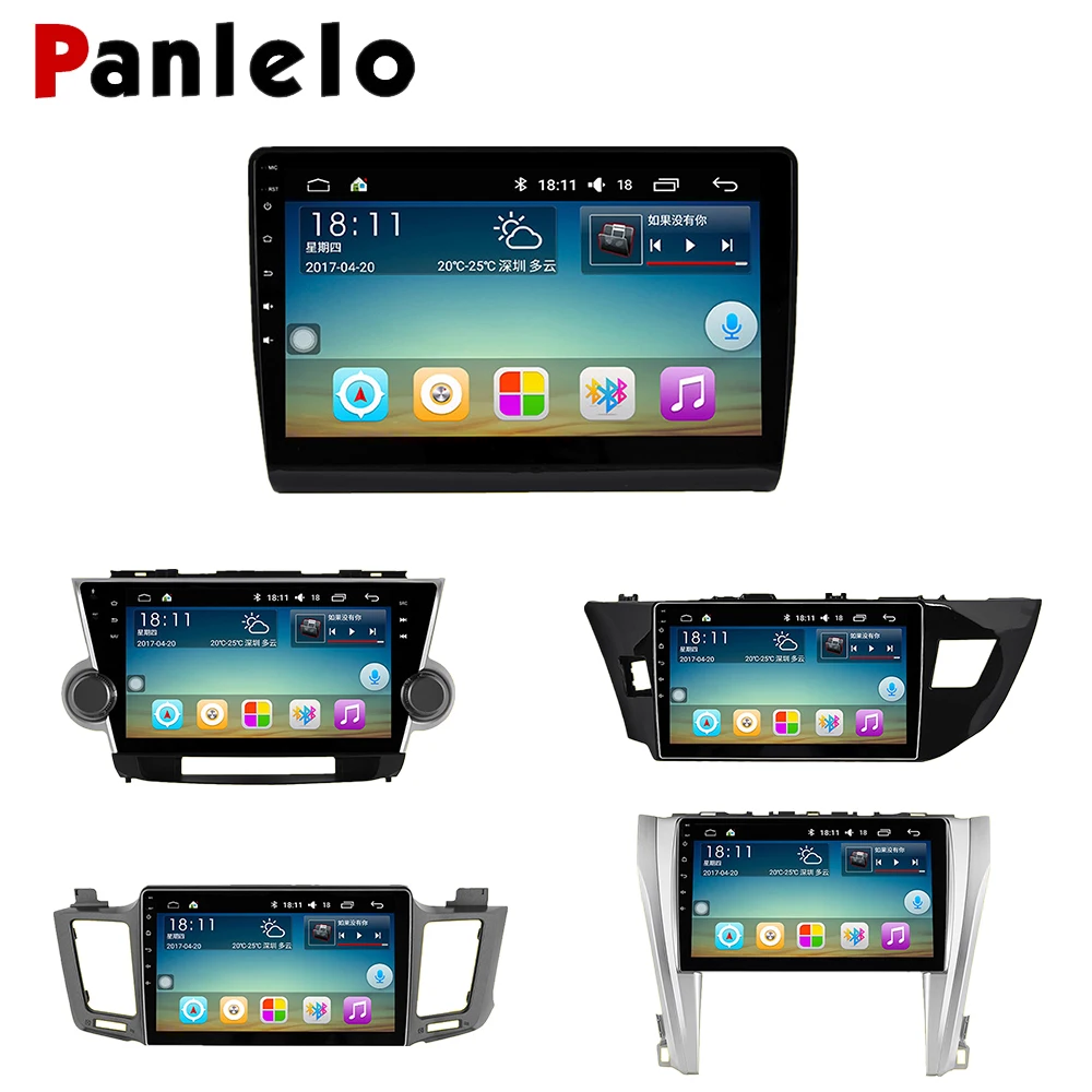 

Panlelo For Toyota RAV4 Car Radio Multimedia 10.2/10/9 inch Autoradio For Toyota Camry 2din Video Player Navigation GPS Android