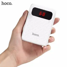 HOCO Power Bank 10000mAh Dual USB Mobile Phone Portable Charger LED Digital font b Powerbank b