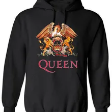 Queen Classic Rock Band Фредди Меркурий унисекс толстовки с капюшоном
