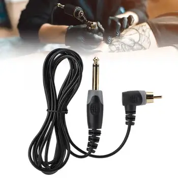 

Tattoo Machine Rotary 2.25 meters Tattoo Clip Hook Line with Curved Head RCA Plug Tattoo Machine Power Cord Permanent Make Up