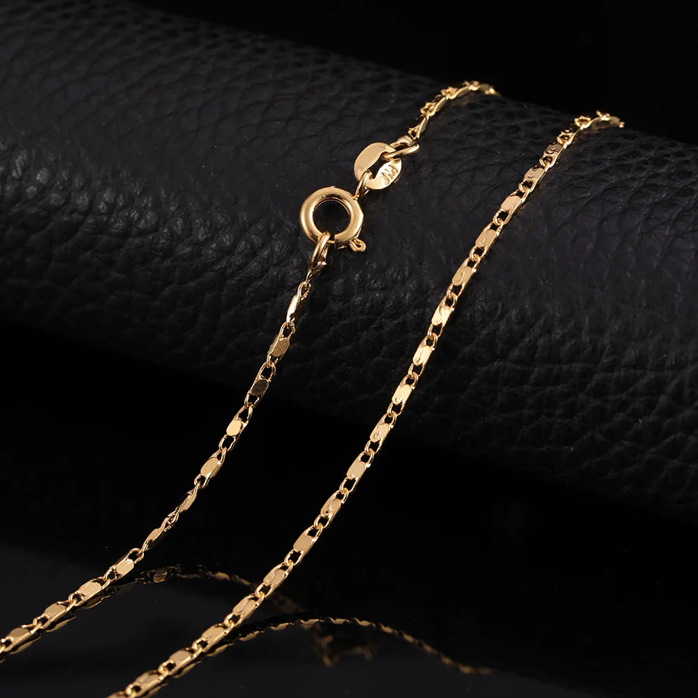 St. kunkka 24K желтое золото Заполненные веревки цепи ожерелье для женщин Воротник Чокеры модные трендовые ювелирные изделия аксессуары