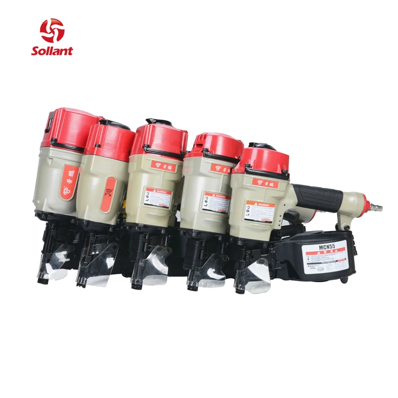 Kopen Pneumatisch Gereedschap rolspijkermachine guns Air Spijkeren Gun CN80 CN70 CN55 CN100 CN90 Uitstekende Kwaliteit