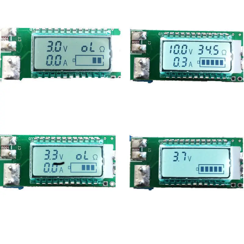 

Lithium Li-ion battery tester LCD meter Voltage Current Capacity meter 18650 26650 Voltmeter ammeter