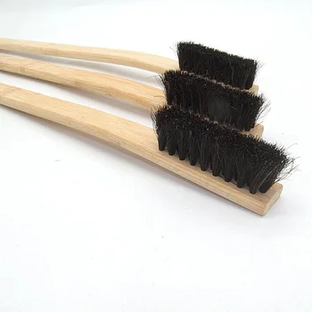 

1pc Size 40cm Car Wash Cleaning Detailing Brush Bamboo Long-handled Pig Hair Wheel Brush Car Care Tools Auto Detailing 2019