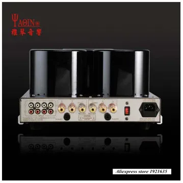 YAQIN MC-13S 40WPC EL34 6CA7 вакуумная трубка Push-Pull интегрированный клапан усилителя трубка, усилитель мощности без трубки Защитная крышка