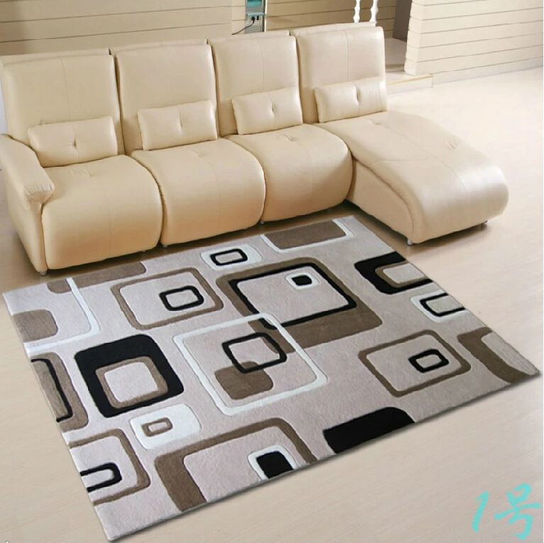 

Encryption thick handmade acrylic carpet bedroom carpet carpet living room coffee table acrylic carpet rug can be customized