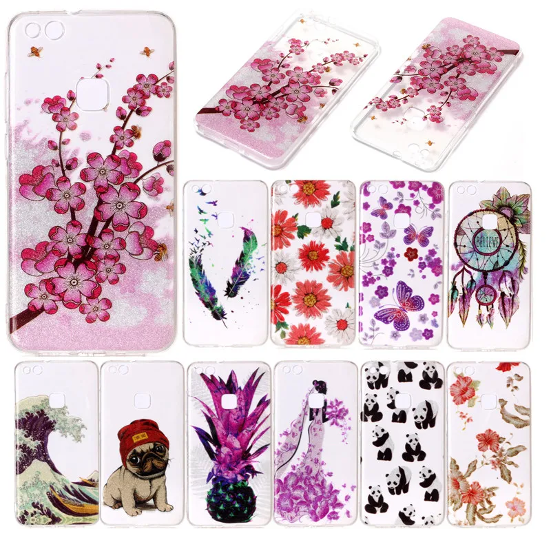 

Huawei P10 Lite G10 Silicon Case Transparent Anime Animal Silicone TPU Soft Back Cover Case for Huawei P10 Lite 2017 G10 5.2