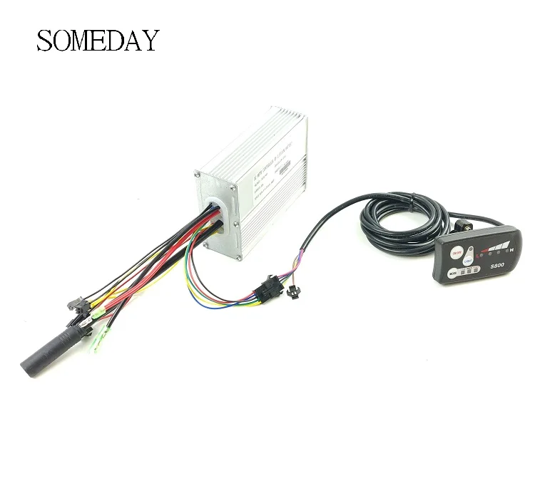 

36V/48V S800 display with15A /22A DC MOTO Ebike controller JN Series standard square wave function 250W350W500W motor kit