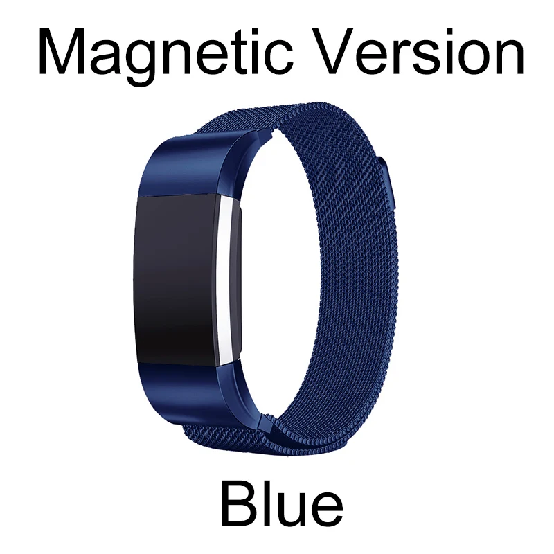 Milanese Loop for Fitbit Charge 2 Band Replacement Watch Bracelet Fitbit Charge 2 Correa Stainless Steel Magnetic Metal Strap