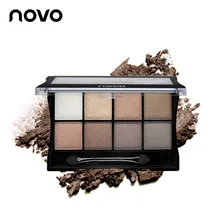 Фирменная косметика макияж мерцающий матовый Палетка для макияжа цвета пигментная Палетка теней для век Sombras Nudes Матовая Тени для век 8 C