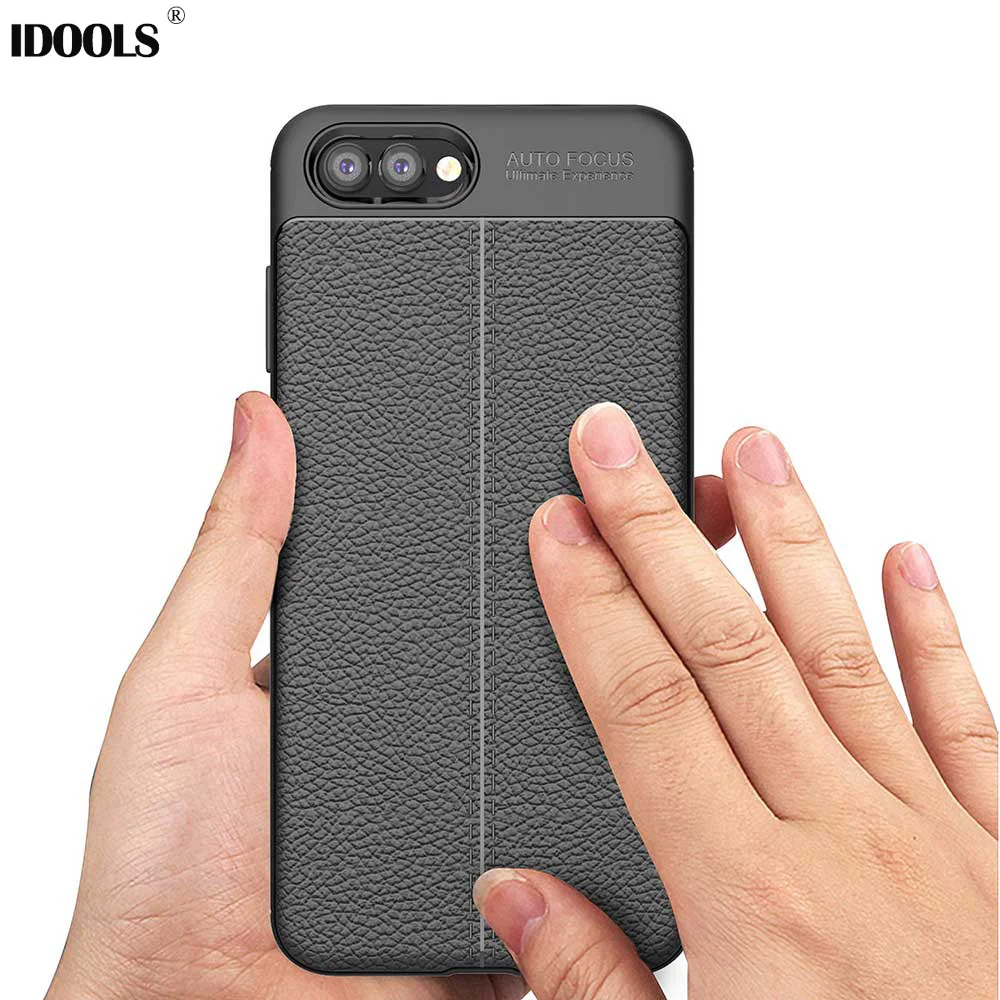 

IDOOLS Case For Huawei Honor V10 HonorV10 Back Cover Soft TPU Shockproof Mobile Phone Cases For Huawei Honor V10 5.99'' Coque