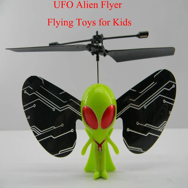 new free shipping alien flyer ir remote control ufo rc kids rc usb ufo flyer