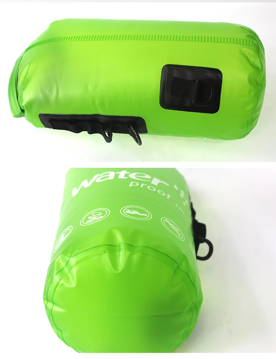 10L Спорт на открытом воздухе водонепроницаемая сумка, для плавания Водонепроницаемый ing сумка типом пх на одно плечо Открытый Дайвинг Дрифтинг Отдых на природе Плавание сумки 601