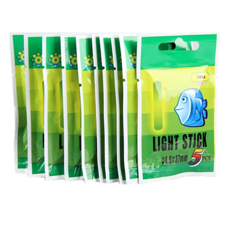 50 قطع lightstick ضوء الليل تطفو قصبة الصيد تعويم توهج في الظلام عصا pesca الصيد الاكسسوارات 25 ملليمتر 37 ملليمتر