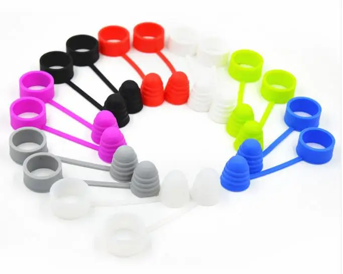 

1PC Dust Cap Universal Silicone Vape Band Rings Mouthpiece Dust Cap Cover RTA RDA Tank