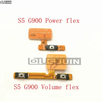 

10PCS For Samsung Galaxy S5 G900 Power Volume Button Switch Connector Flex Cable