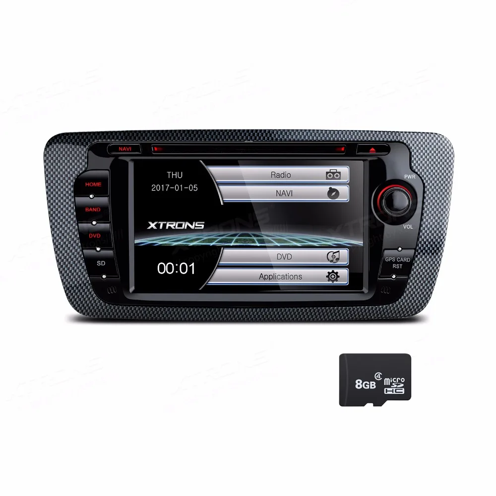 Flash Deal XTRONS 7" HD Car Radio DVD Player GPS Maps For Seat Ibiza MK4 6J SportCoupe Ecomotive Cupra FR Bocanegra Cupra Concept 2009-2013 1