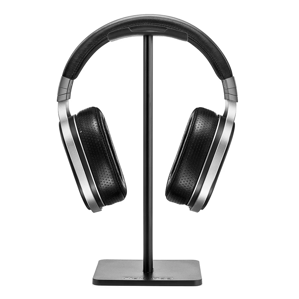 

Fashion Display Headphone Stand Headset Holder Earphone Bracket Earbud Hanger Metal and Soft TUP for Headphone Black