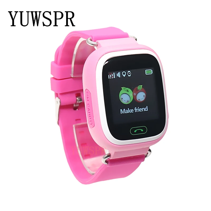 kids GPS Tracker watch GPS LBS location Anti-Lost SOS Call Finder Touch Screen Tracking Safe children Smart watch gift Q90 G72