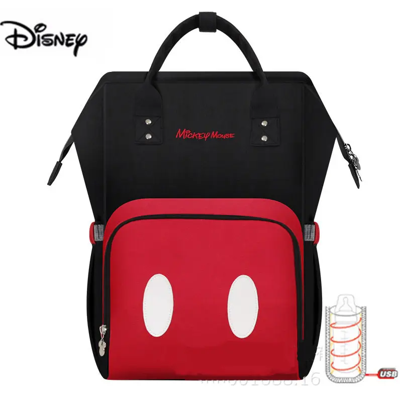 Disney Мумия сумка с usb обогреватель детские пеленки мешок мокрой сумкой для
