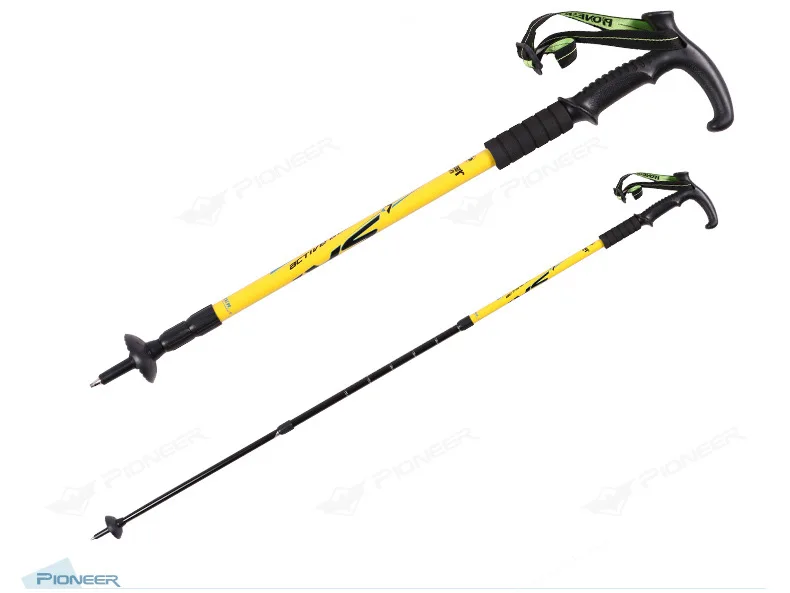 Alça de Trekking Pcs ao ar Livre Caminhadas Bengala Pólos Telescópica Ajustável 5 Cores 2 t 13 Esporte e Lazer