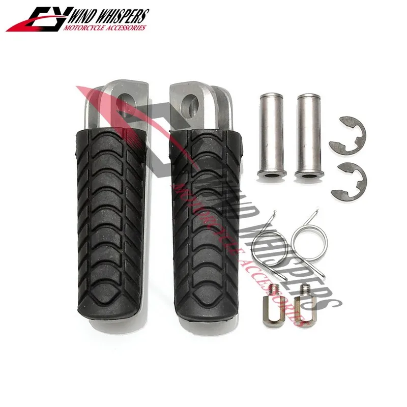

Motorcycle front Foot Rests pedal footrest For Kawasaki Ninja 250R 300 ER6F ER6N ZRX400 ZRX1100 ZRX1200 Z750 Z1000