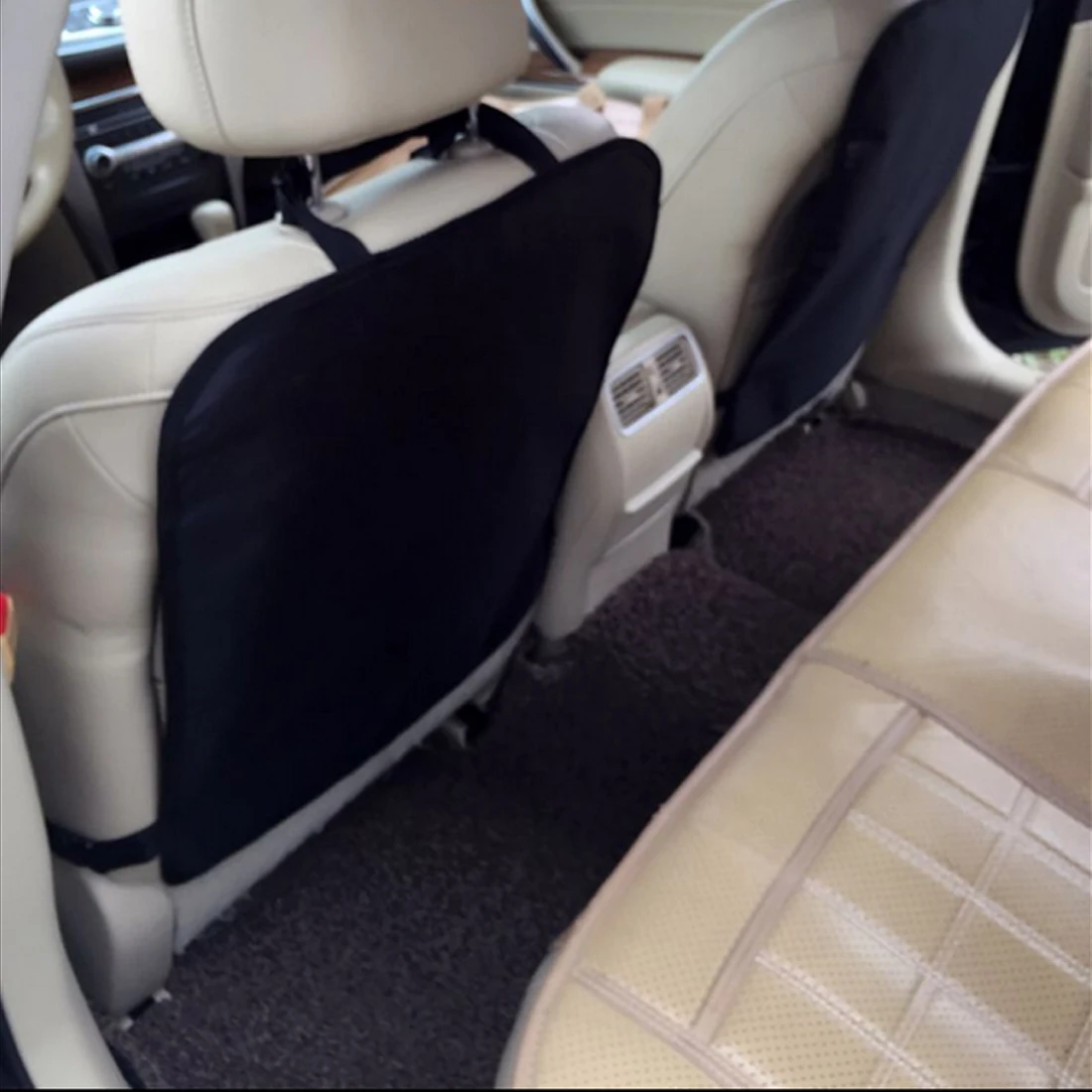 

Dewtreetali Universal Car Auto Seat Back Protector Cover Mat For Children Anti-Kick Mat Mud Interior Accessories for VW LADA