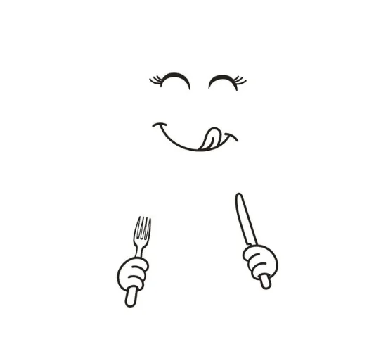 Клевый стикер на холодильник Happy Delicious Face кухонный холодильник на стену виниловые наклейки Искусство Наклейка на стену домашний декор дропшиппинг