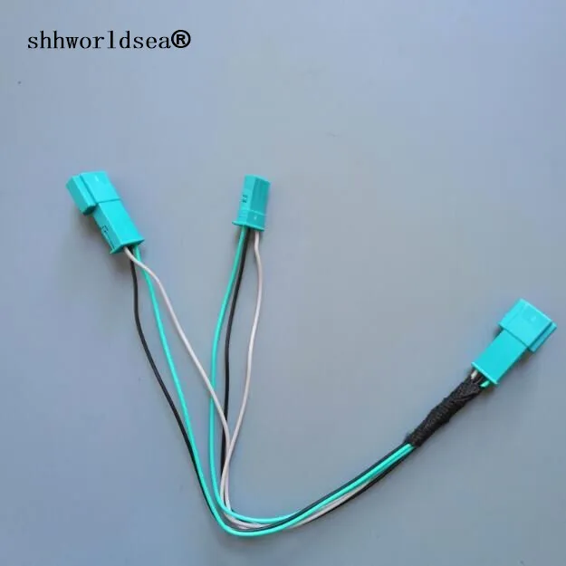 3 контактный автомобильный стерео динамик shhworldsea тройной кабель без потерь с