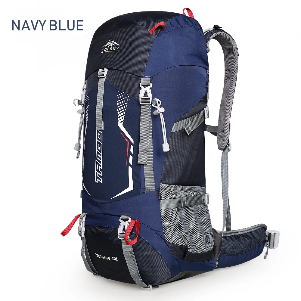 Navy Outdoor Camping Climbing Hiking Backpack Daypack Strong Rucksack Bag 60L