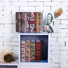 Размер М, пароль, скрытая книга, сейф, безопасная коробка, стальная коробка для дома, офиса, путешествий, коробка для хранения денег, телефона, Сейф