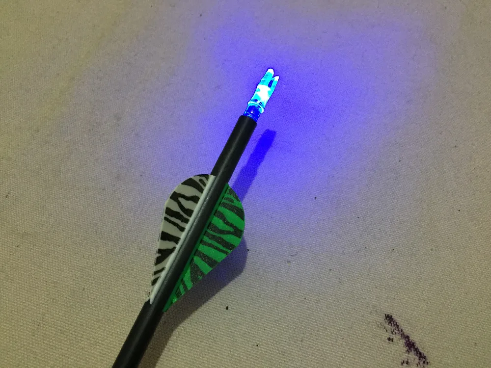 Buy 3pcs Lighted Nock compound bow Led Lighted arrow