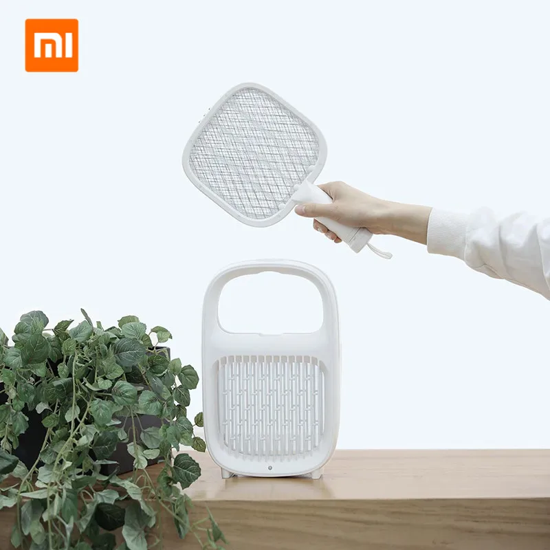 

Xiaomi Yeelight Electric Mosquito Swatter Layers Mesh Electric Handheld Mosquito Killer Insect Fly Bug Mosquito Swatter Killer