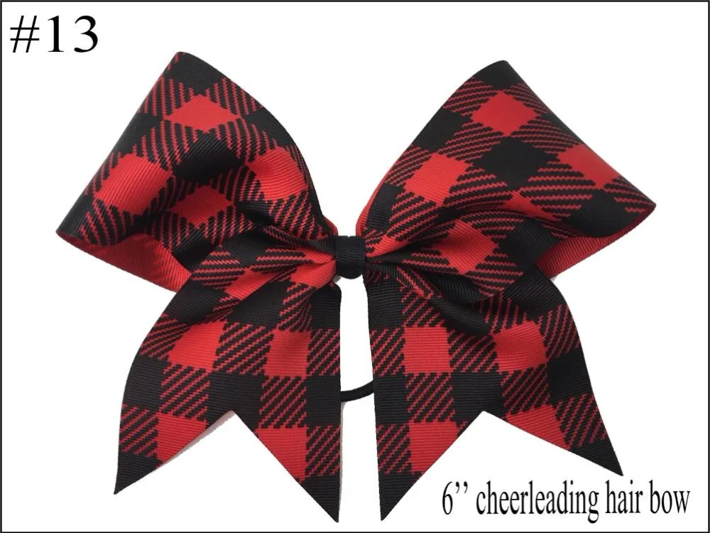 free shipping 10pcs Buffalo Plaid bows christmas Hair Bows With Clips plaid Kids Girls Princess Handmade Boutique bows